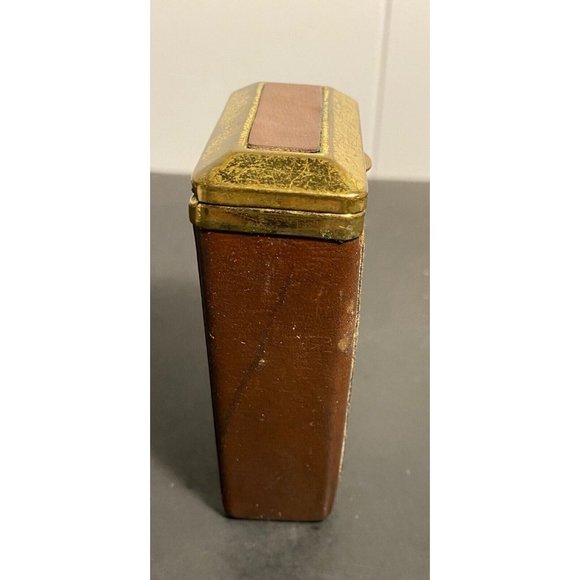 Vintage Rolfs Brown Leather Cigarette Case Holder  MCM - Picture 5 of 6